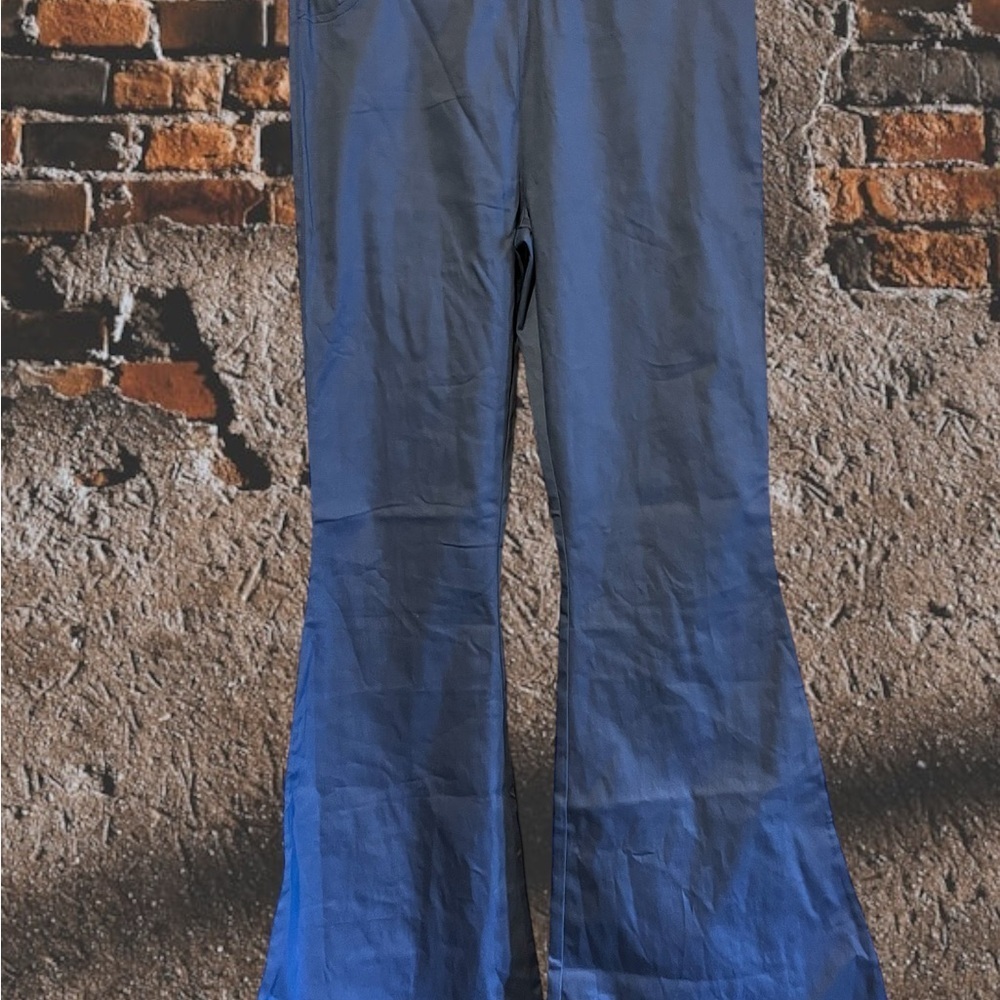 Umgee Navy Flare Pants
